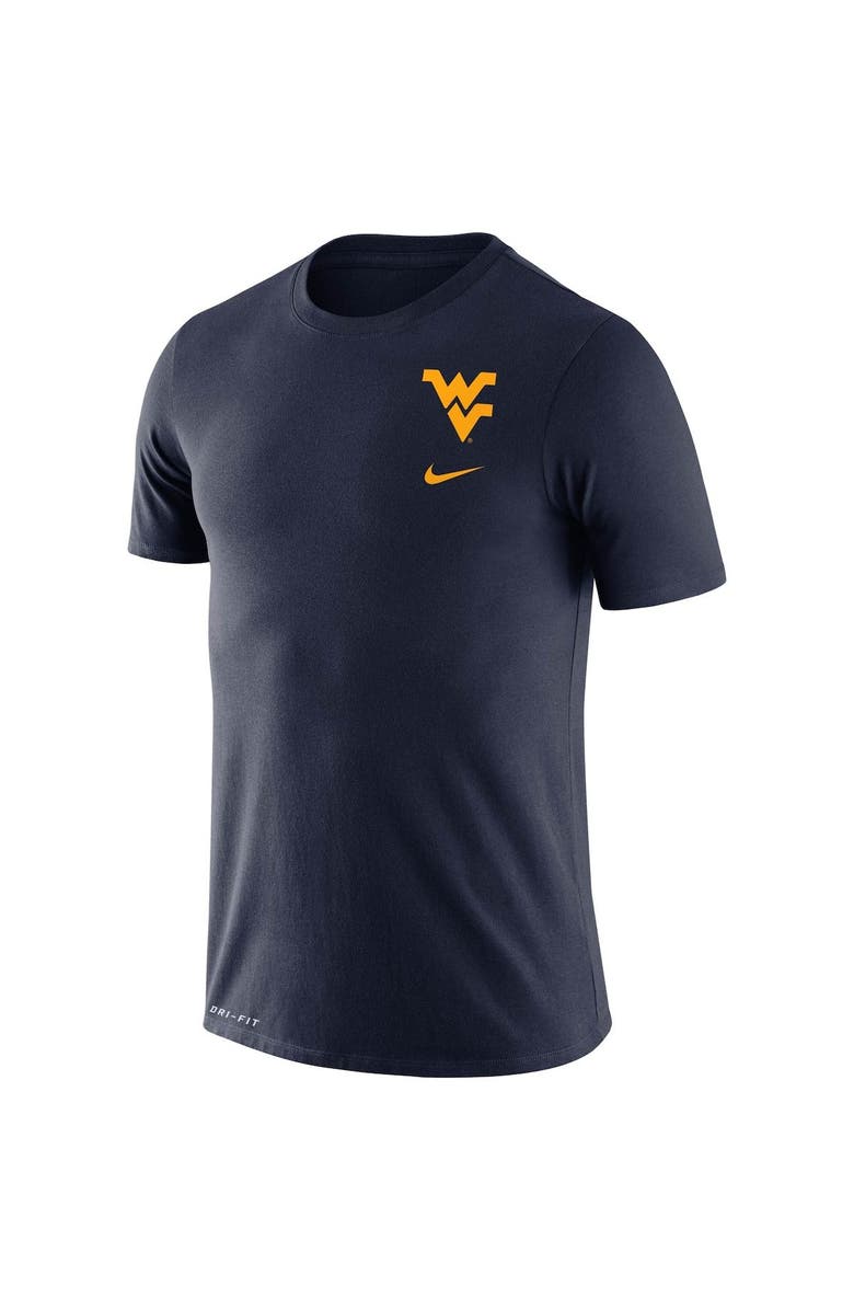 Nike Men's Nike Navy West Virginia Mountaineers DNA Logo Performance T-Shirt, Alternate, color, 