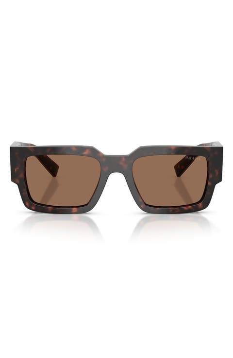 55mm Rectangular Sunglasses