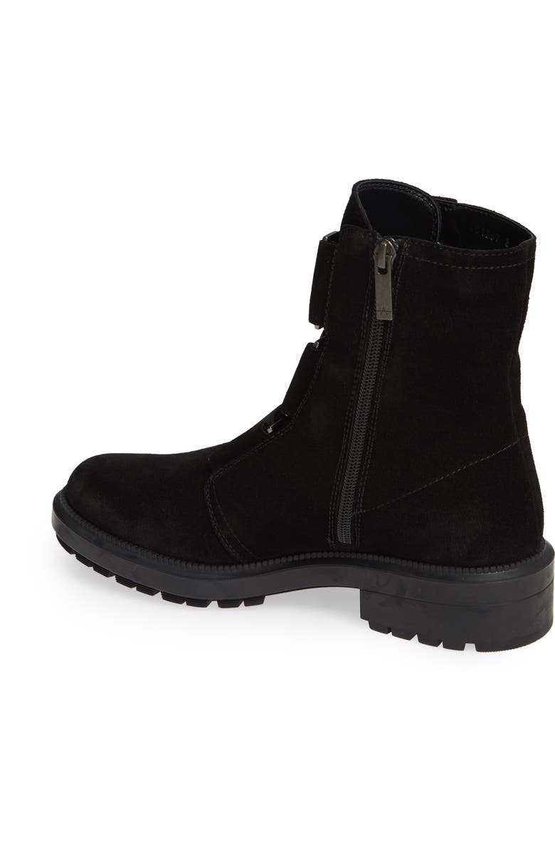 Aquatalia Liv Elastic Detail Weatherproof Boot, Alternate, color,