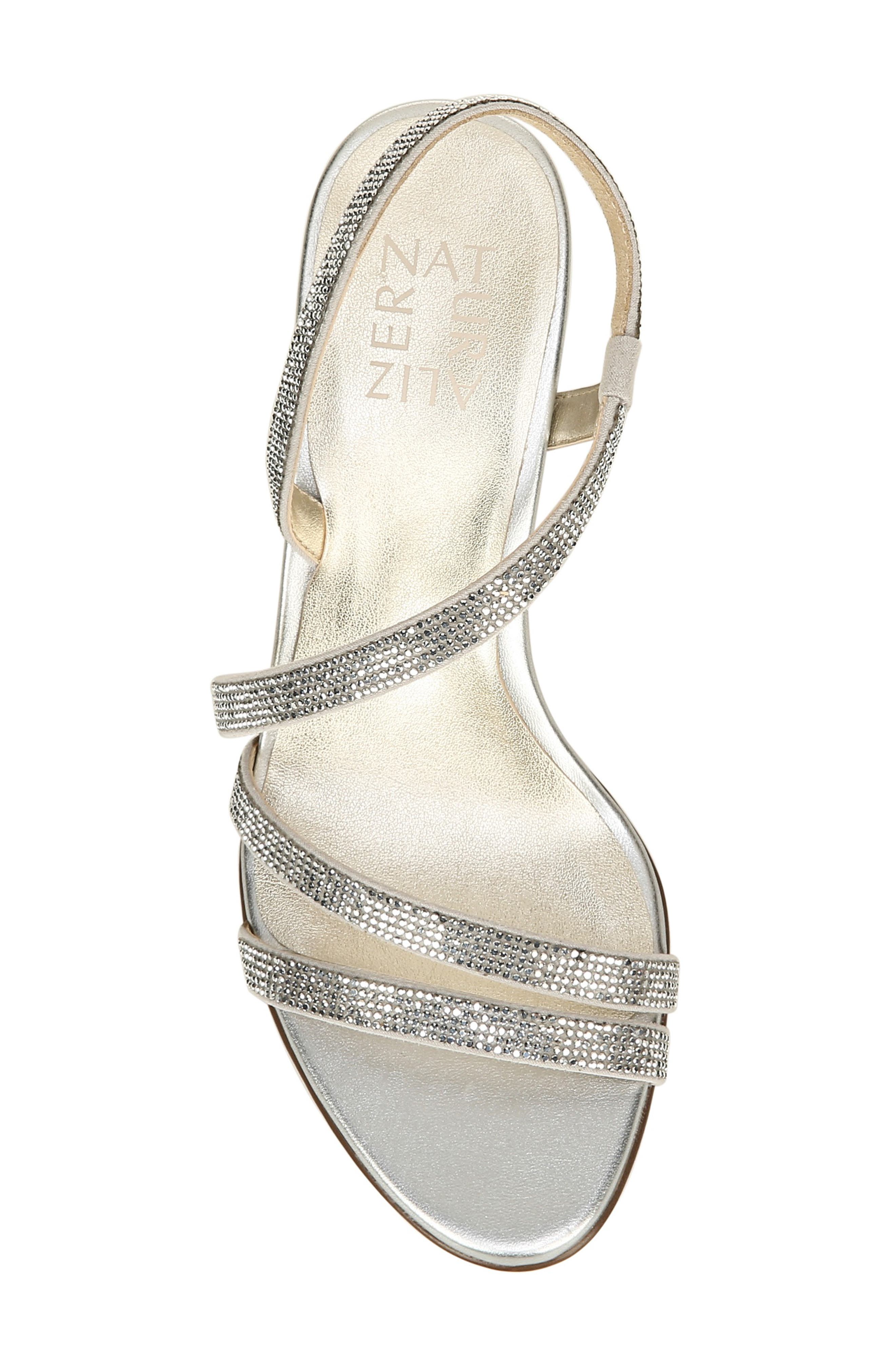 Naturalizer Vanessa Sandal, Alternate, color, Silver