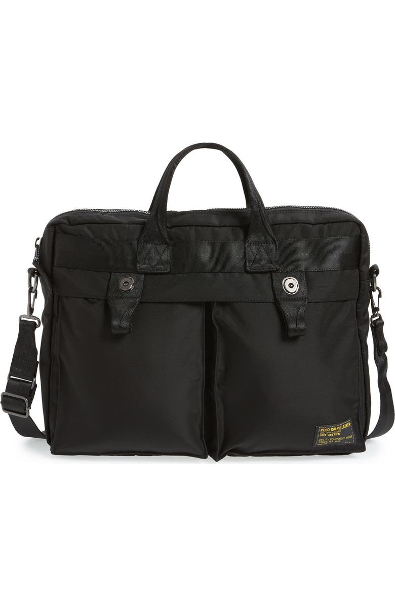 Polo Ralph Lauren Nylon Commuter Briefcase, Main, color,