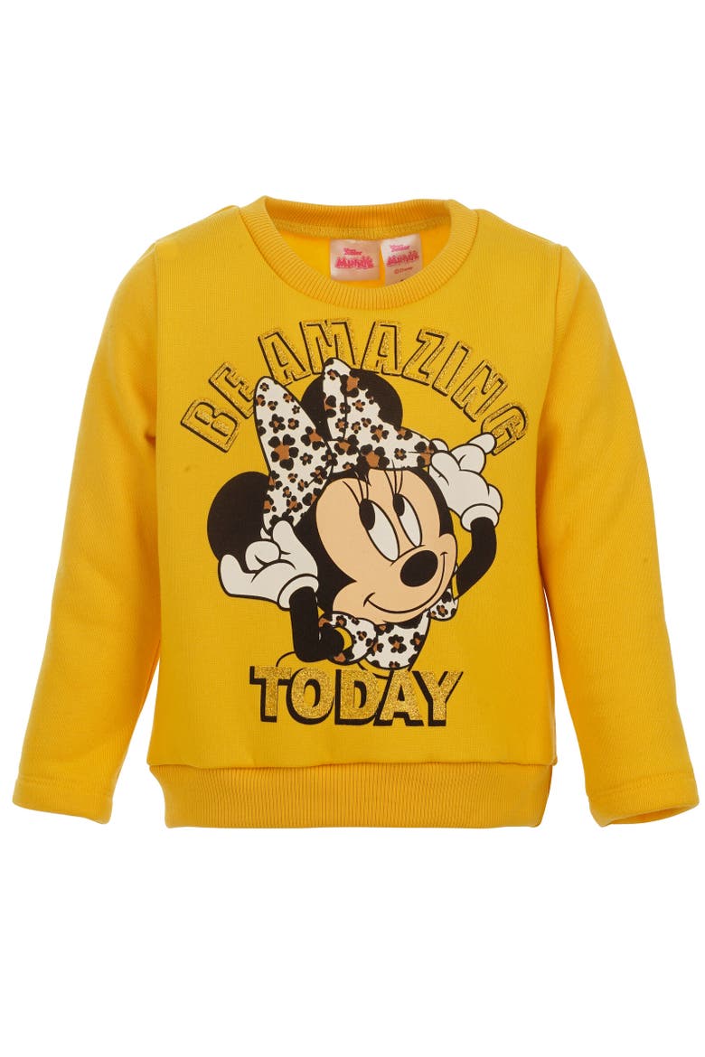 Sweatshirt & Leggings Set, Alternate, color, Yellow