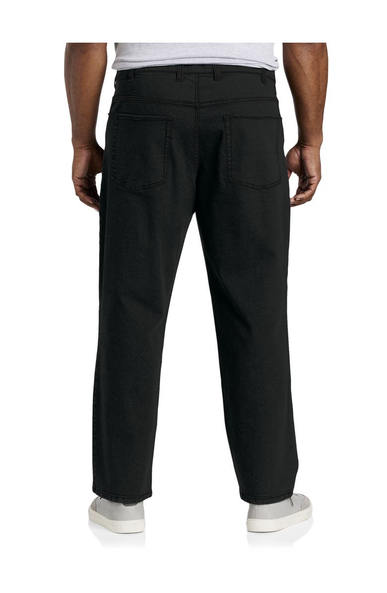 B+T Essentials Big & Tall Relaxed-Fit Jeans, Alternate, color, Black