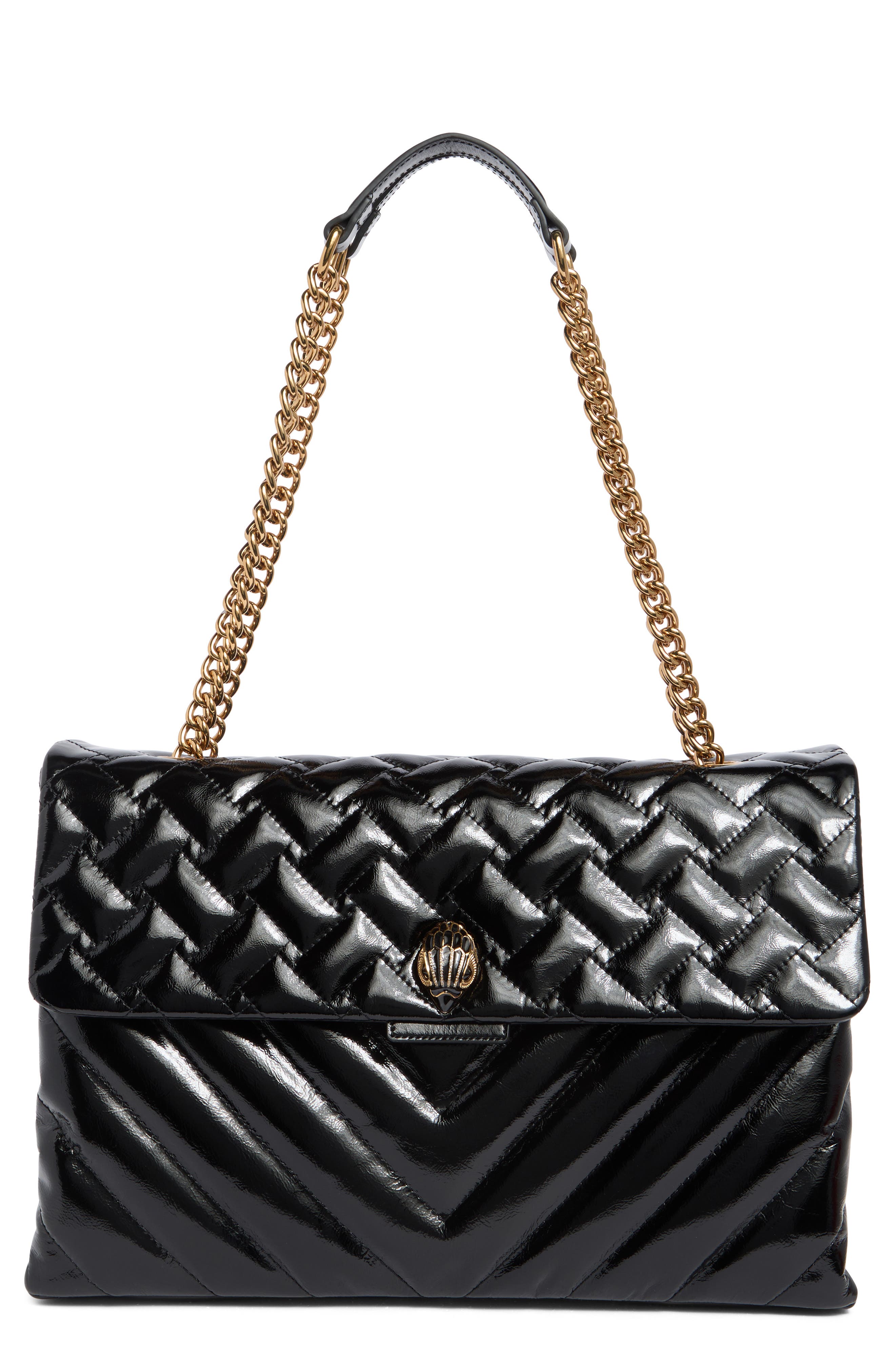 Kurt Geiger London XXL Kensington Soft Quilted Leather Shoulder Bag, Main, color, 