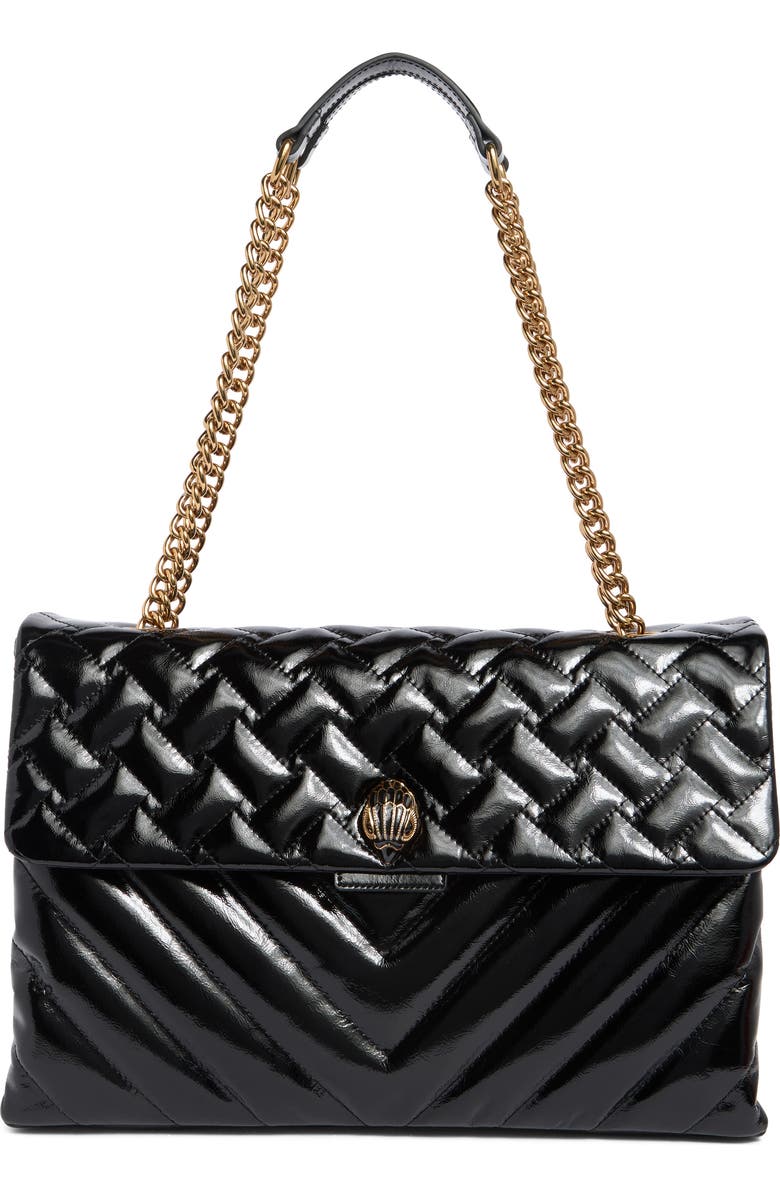 Kurt Geiger London XXL Kensington Soft Quilted Leather Shoulder Bag, Main, color,