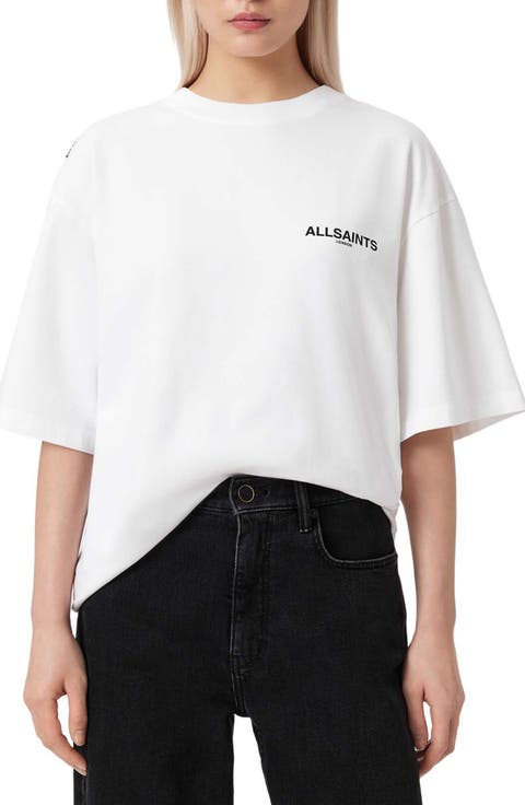 Swoop Amelie Oversize Cotton Graphic T-Shirt