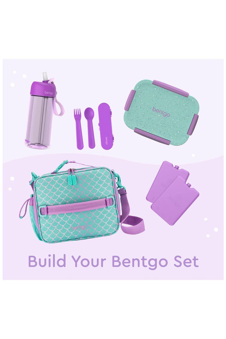 Kids' Snap & Go Lunch Box, Alternate, color, VIVID ORCHID SPECKLE