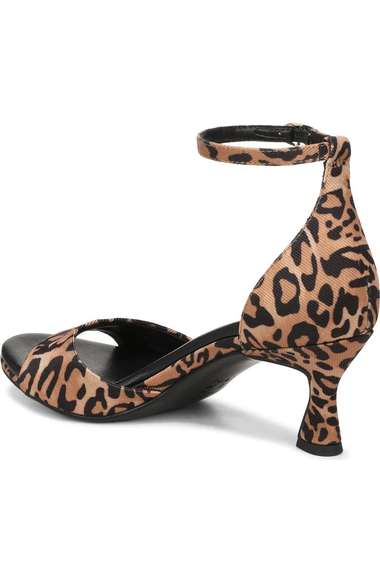 Naturalizer Jules Ankle Strap Sandal, Alternate, color, Leopard Print Fabric