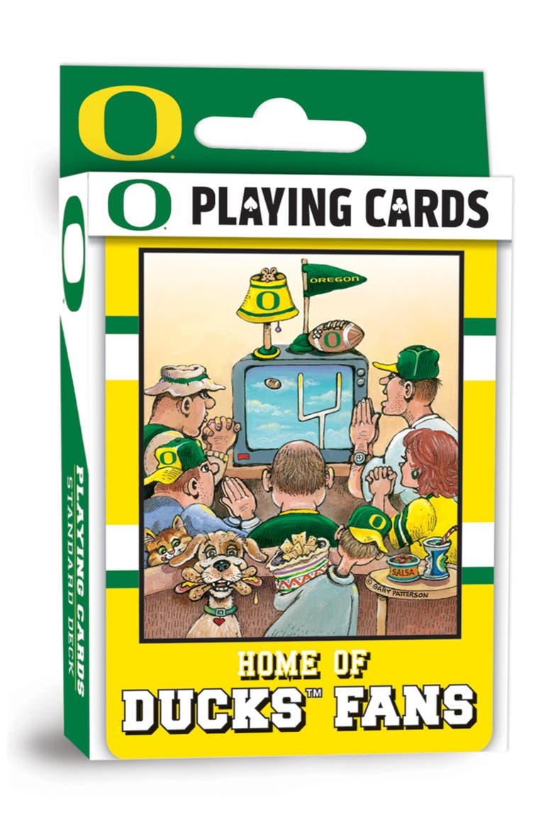 Oregon Ducks Fan Deck Playing Cards, Main, color, Multicolor