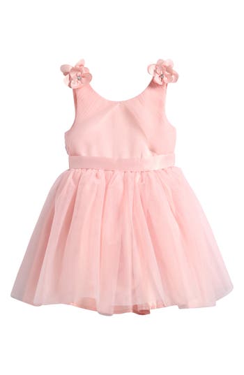 JESSICA SIMPSON JESSICA SIMPSON KIDS' TULLE FLOWER DRESS