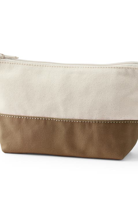 Zipper Canvas Pouch