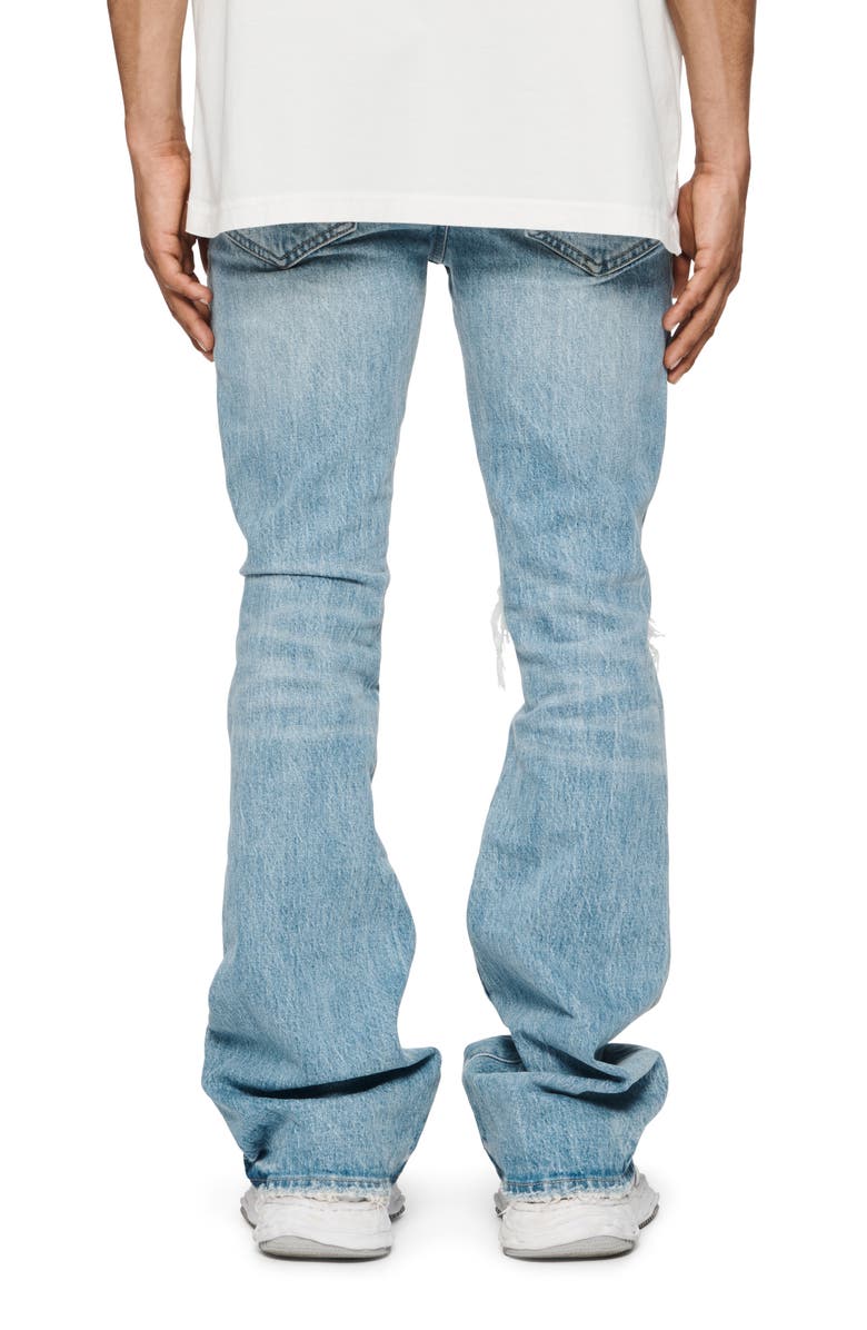 PURPLE BRAND Ripped Flare Jeans, Alternate, color, 