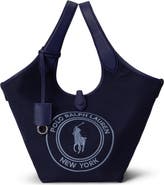 Polo Ralph Lauren Polo Play Crest Canvas Tote