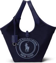 Polo Ralph Lauren Polo Play Crest Canvas Tote