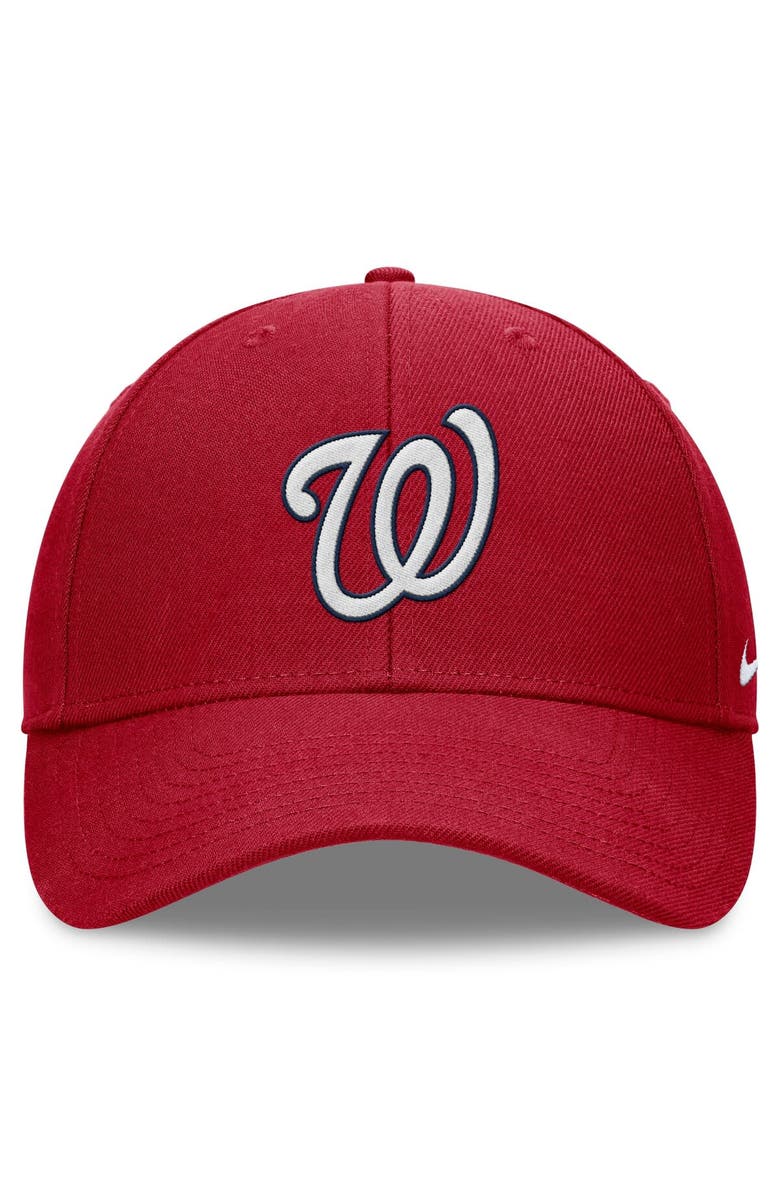 Nike Men's Nike Red Washington Nationals Evergreen Club Performance Adjustable Hat, Alternate, color, Red
