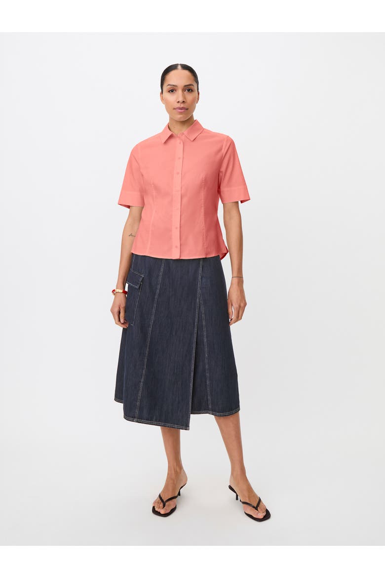 MaIven Boxy Short-Sleeve Shirt, Alternate, color, Strawberry Ice