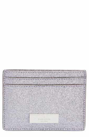Kate Spade New York kenzie glitter card case
