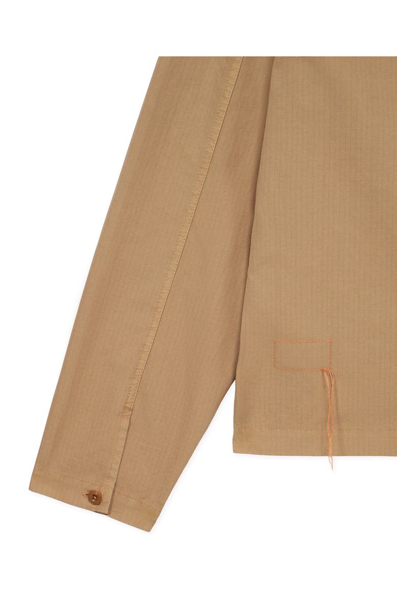 Fortela Fuego Cotton Overshirt, Alternate, color, Camel