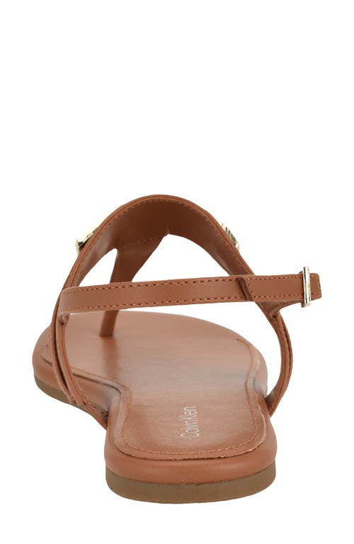 Calvin Klein Bettia Slingback Sandal In Brown