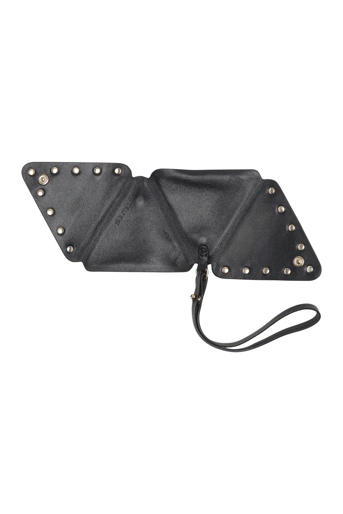 Valentino Garavani Leather Studded Triangle Coin Purse | Nordstromrack
