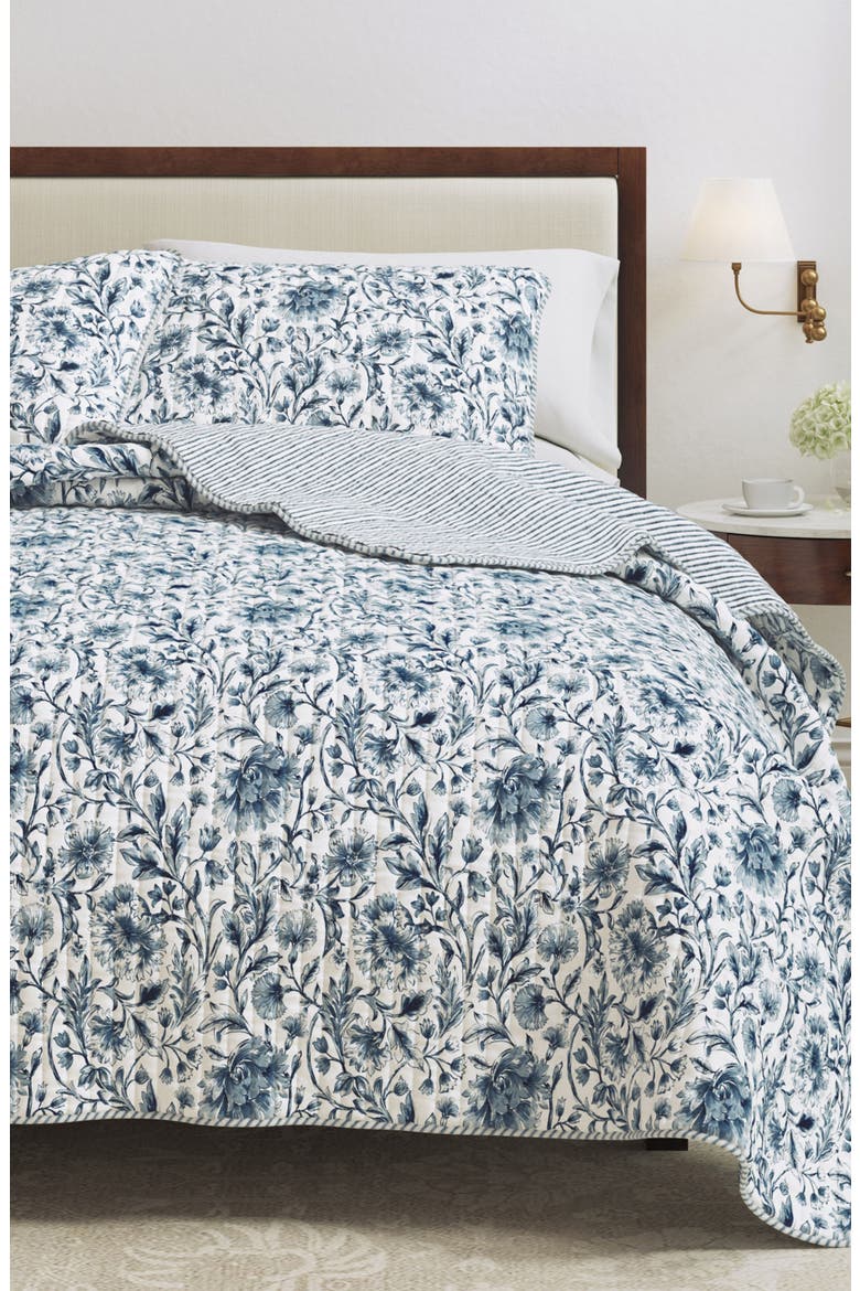 English Garden Quilt Set, Alternate, color, ENGLISH GARDEN BLUE