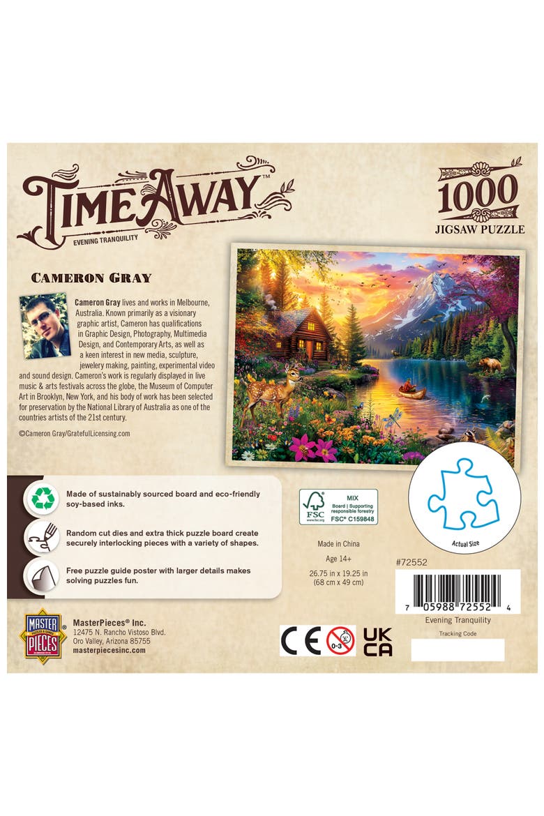 Evening Tranquility 1000 Piece Puzzle, Alternate, color, Multicolor
