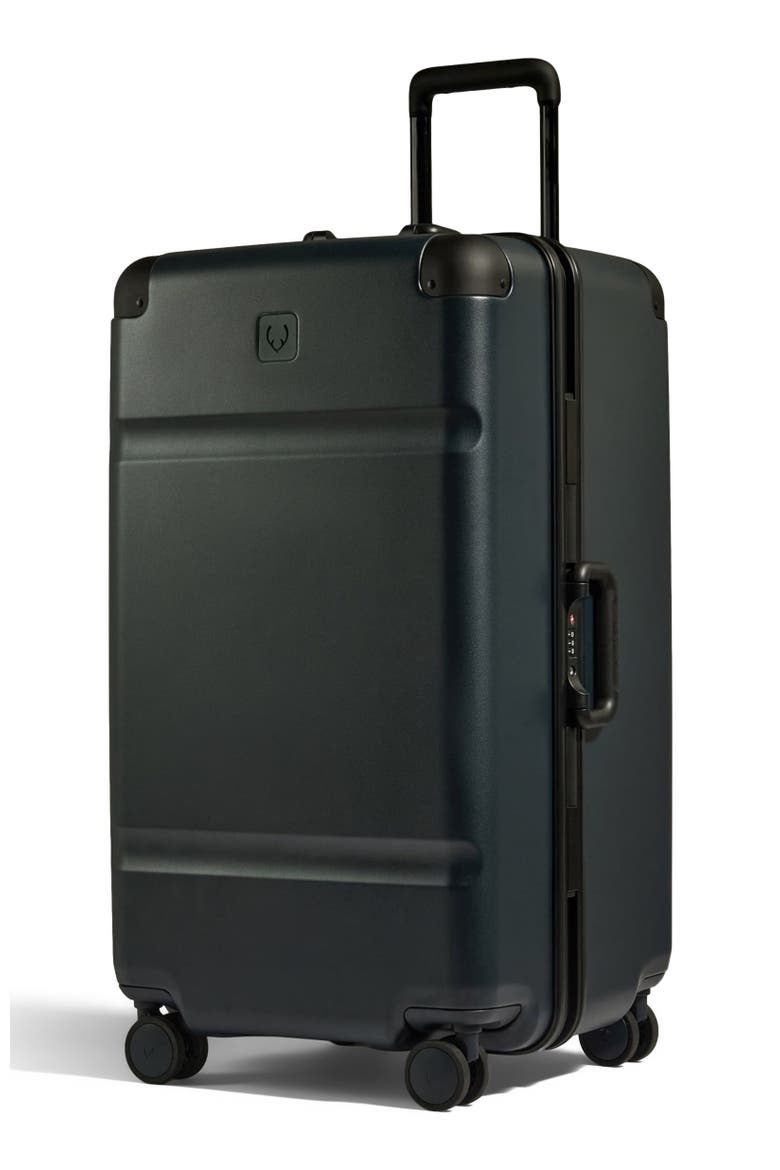 Trunk Luggage - Heritage Stripe, Alternate, color, Basalt Navy