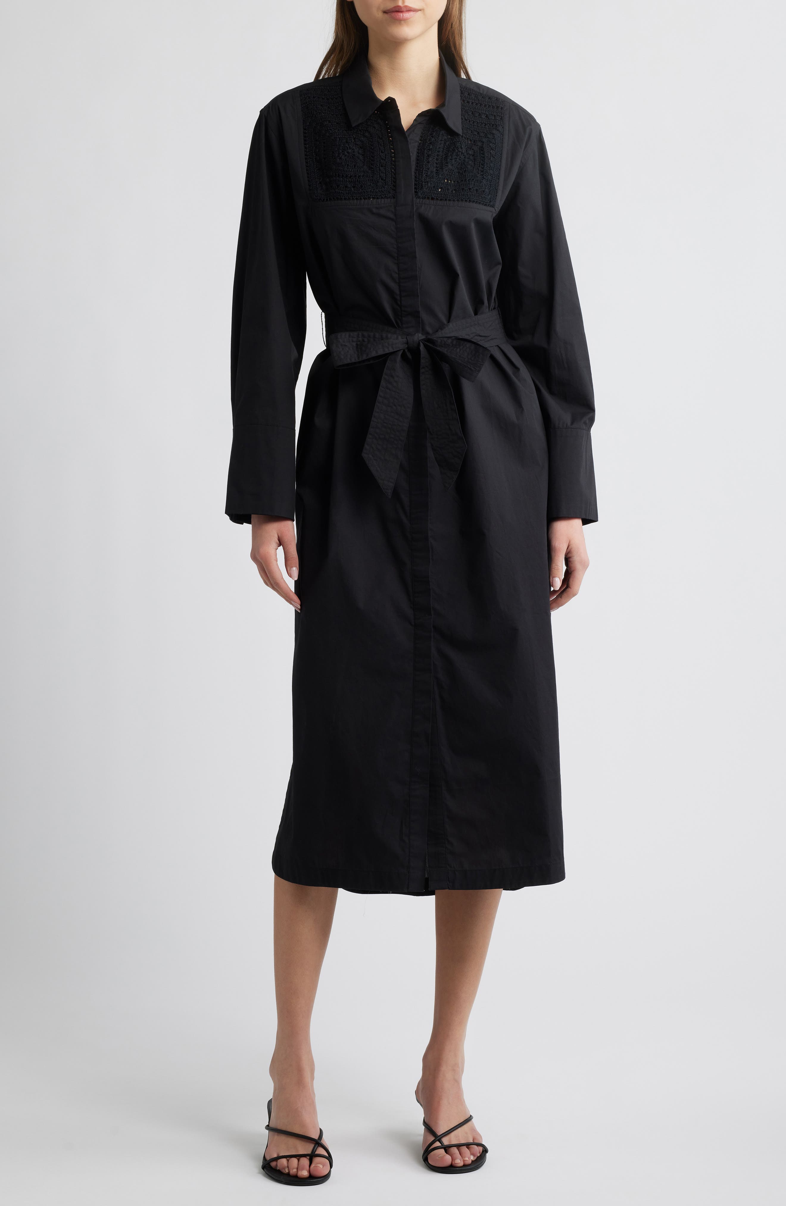 Cleobella Bailey Long Sleeve Midi Dress