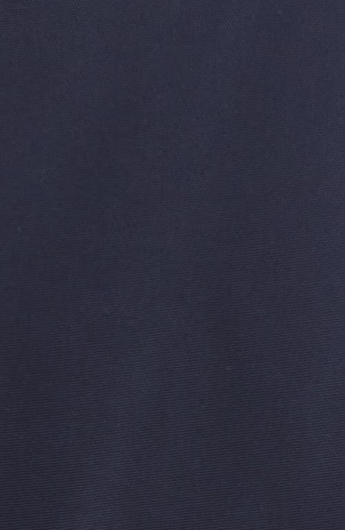 Michael Kors Foldover Hood Jacket In Blue