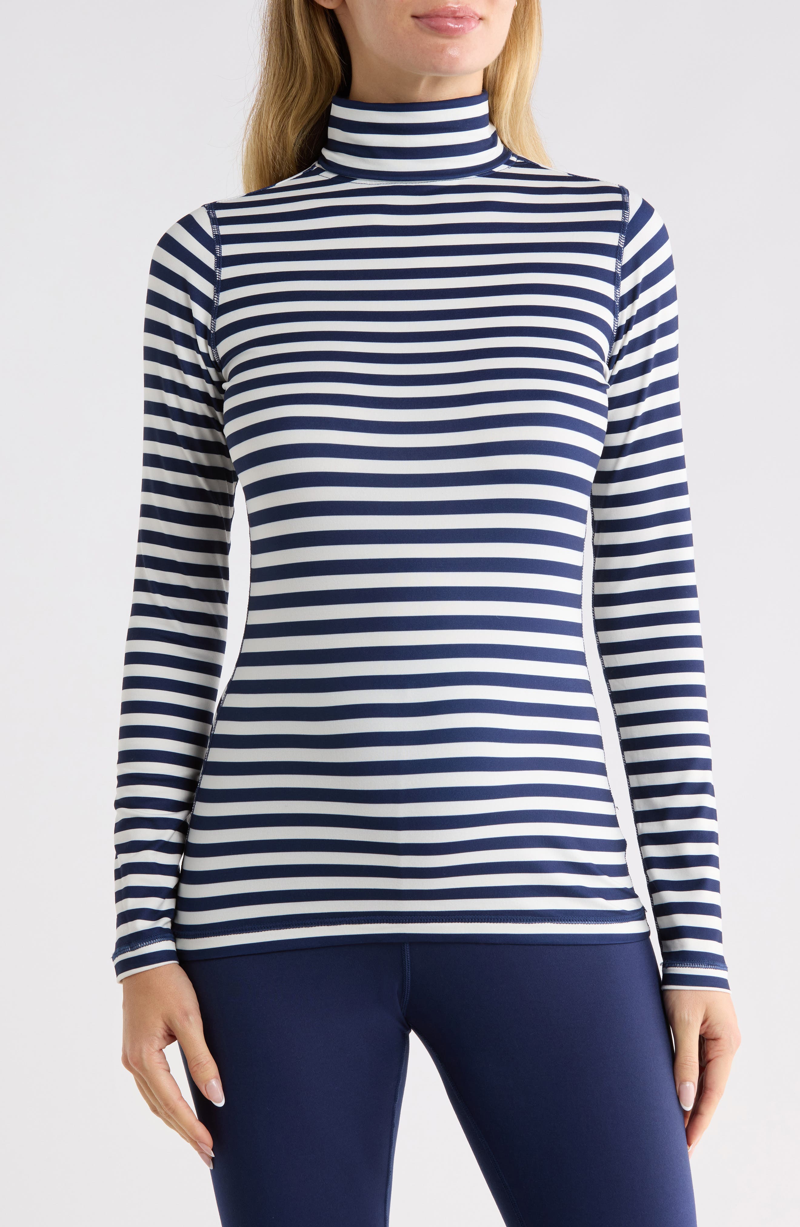 Long Sleeve Insulated Turtleneck Top