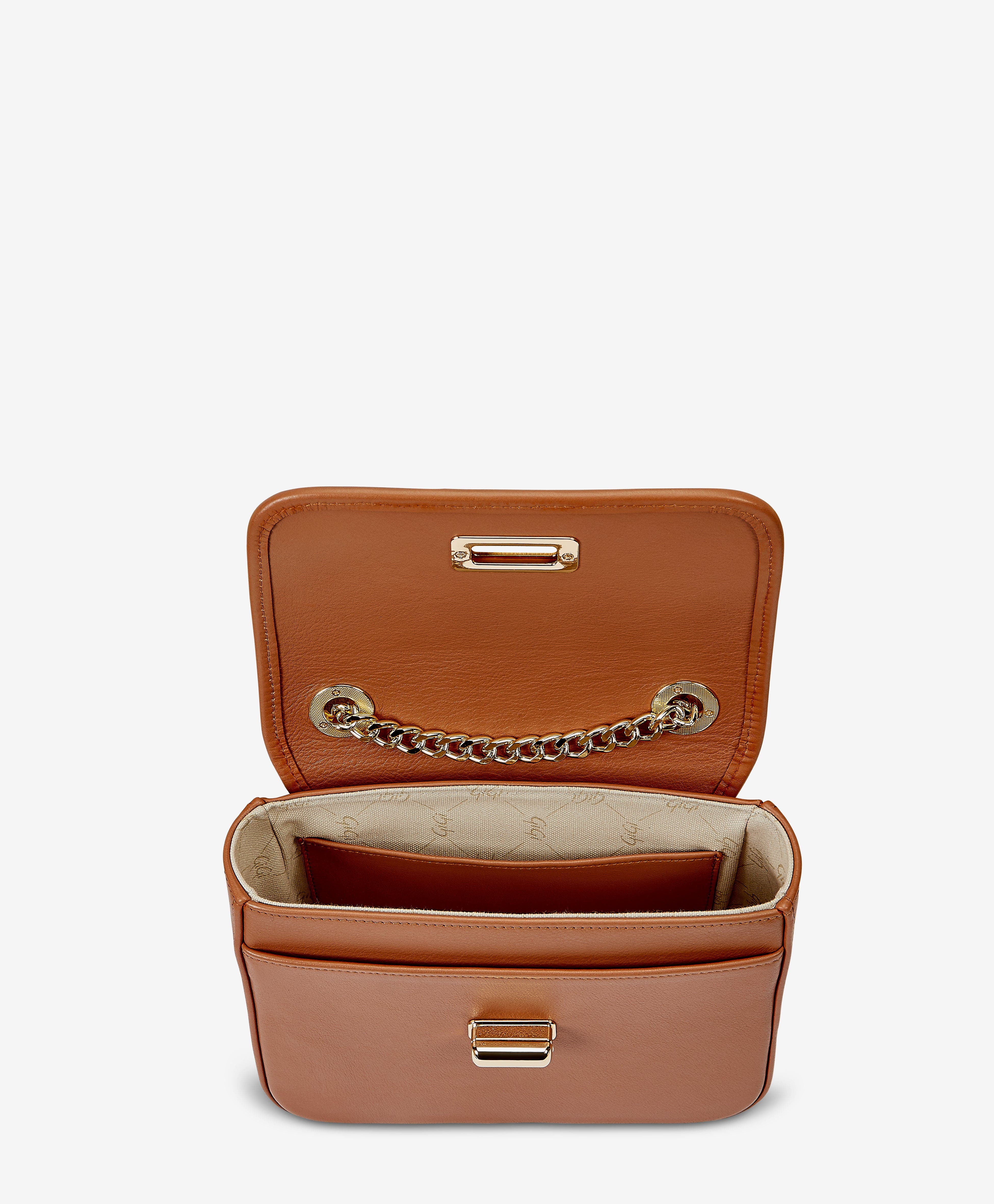 GiGi New York Riley Shoulder Bag, Alternate, color, Mocha Mousse