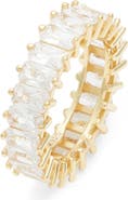 The M Jewelers The Emerald Cut Pavé Ring