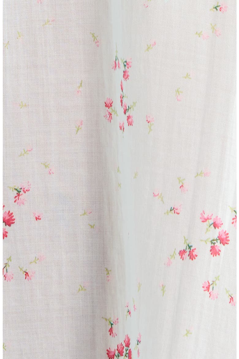 Fiocco Floral Chemise, Alternate, color, MARINE