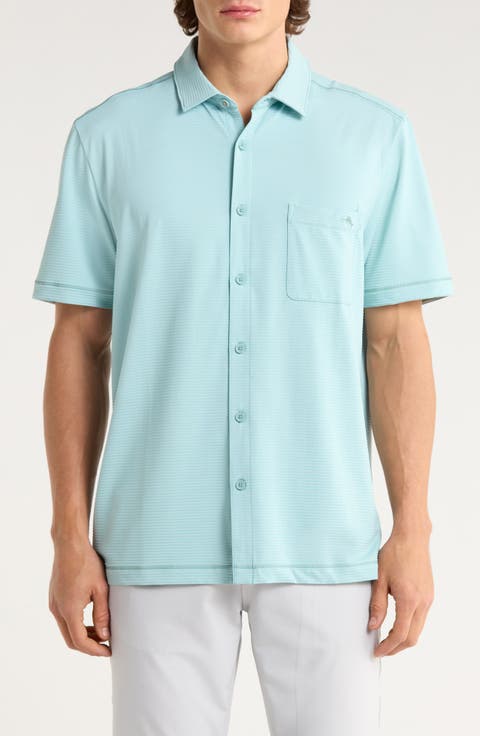Costa Wave Camp Short Sleeve Button-Up Shirt
