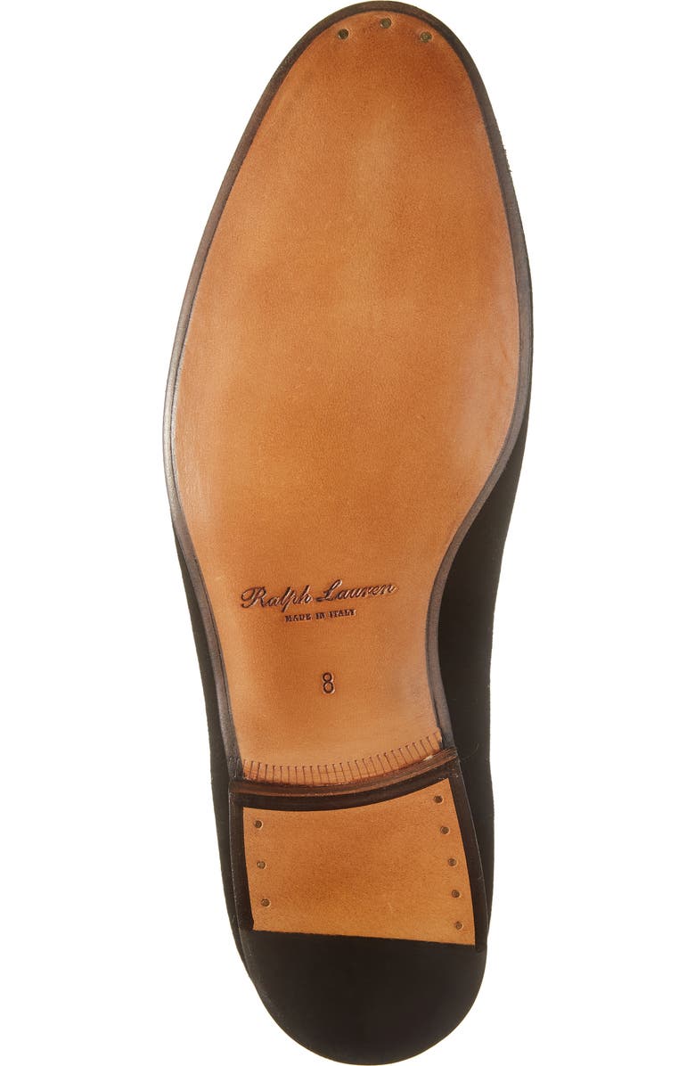 Ralph Lauren Purple Label x Yankees Alonzo Velvet Venetian Loafer, Alternate, color,