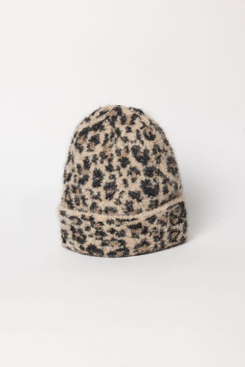 Leopard Beanie