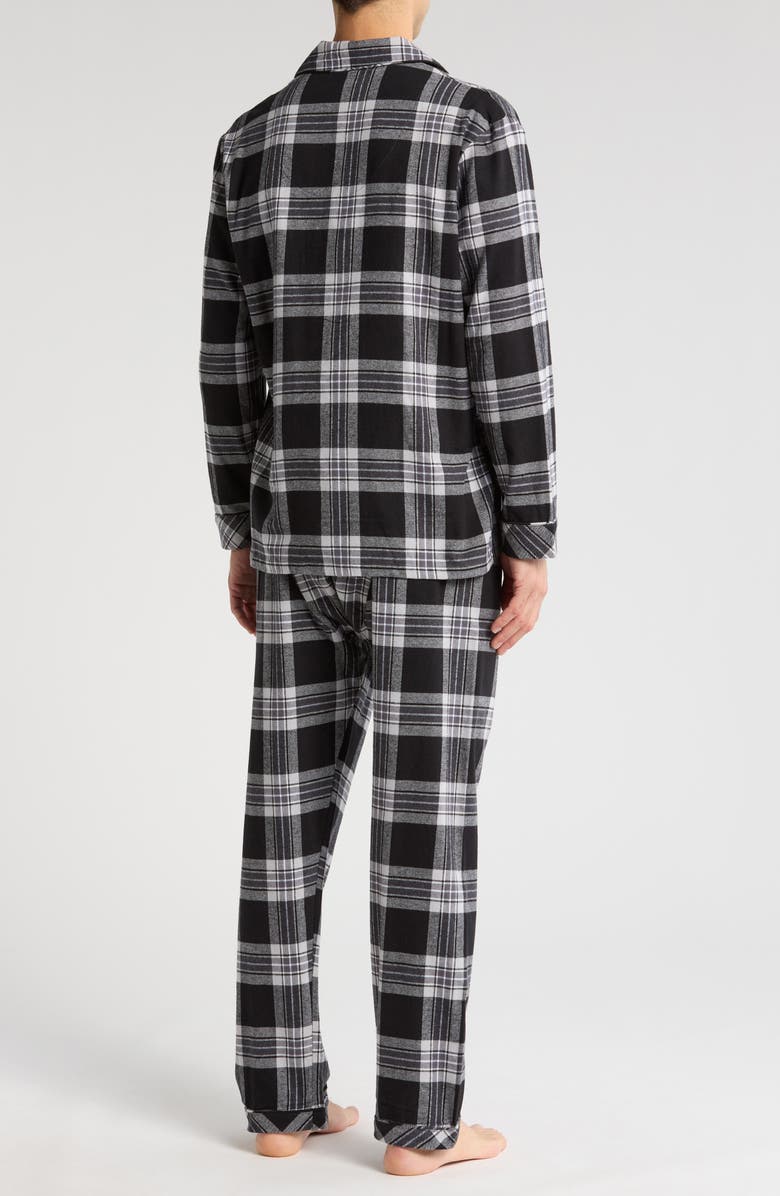 Majestic International Hearthside Flannel Pajamas, Alternate, color, 