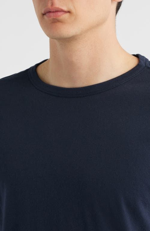 Merz B Schwanen Pimatee01 Organic Cotton Tee In Blue