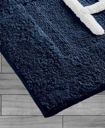 His & Hers 2-Piece Bath Mat Set