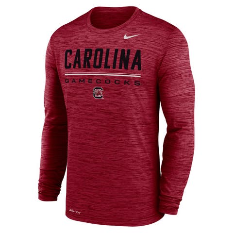 Men's Nike  Garnet South Carolina Gamecocks Sideline Velocity Dri-FIT Long Sleeve T-Shirt