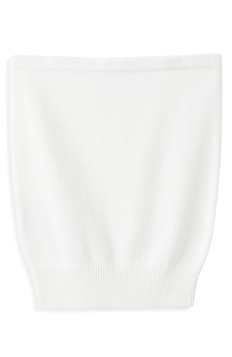 MANGO TEEN Strapless Cotton Top, Alternate, color,