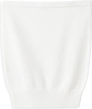MANGO TEEN Strapless Cotton Top