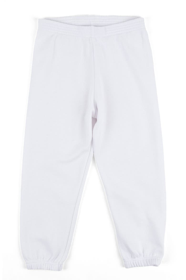 Kids Sweatpants, Alternate, color, WHITE