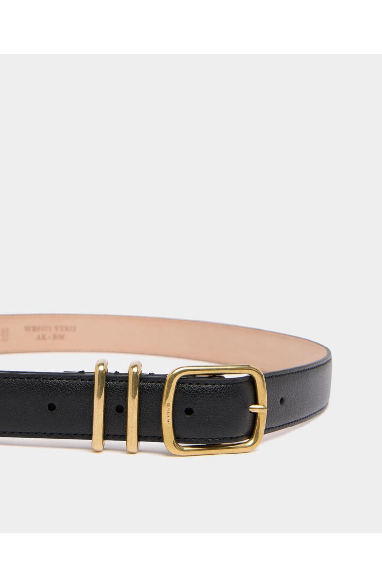 Bally Orson 25 mm Belt in Leather, Alternate, color, Black