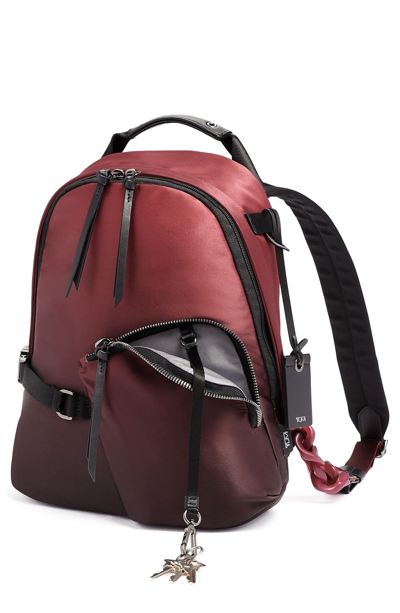 Devoe Sterling Backpack, Alternate, color, BERRY OMBRE