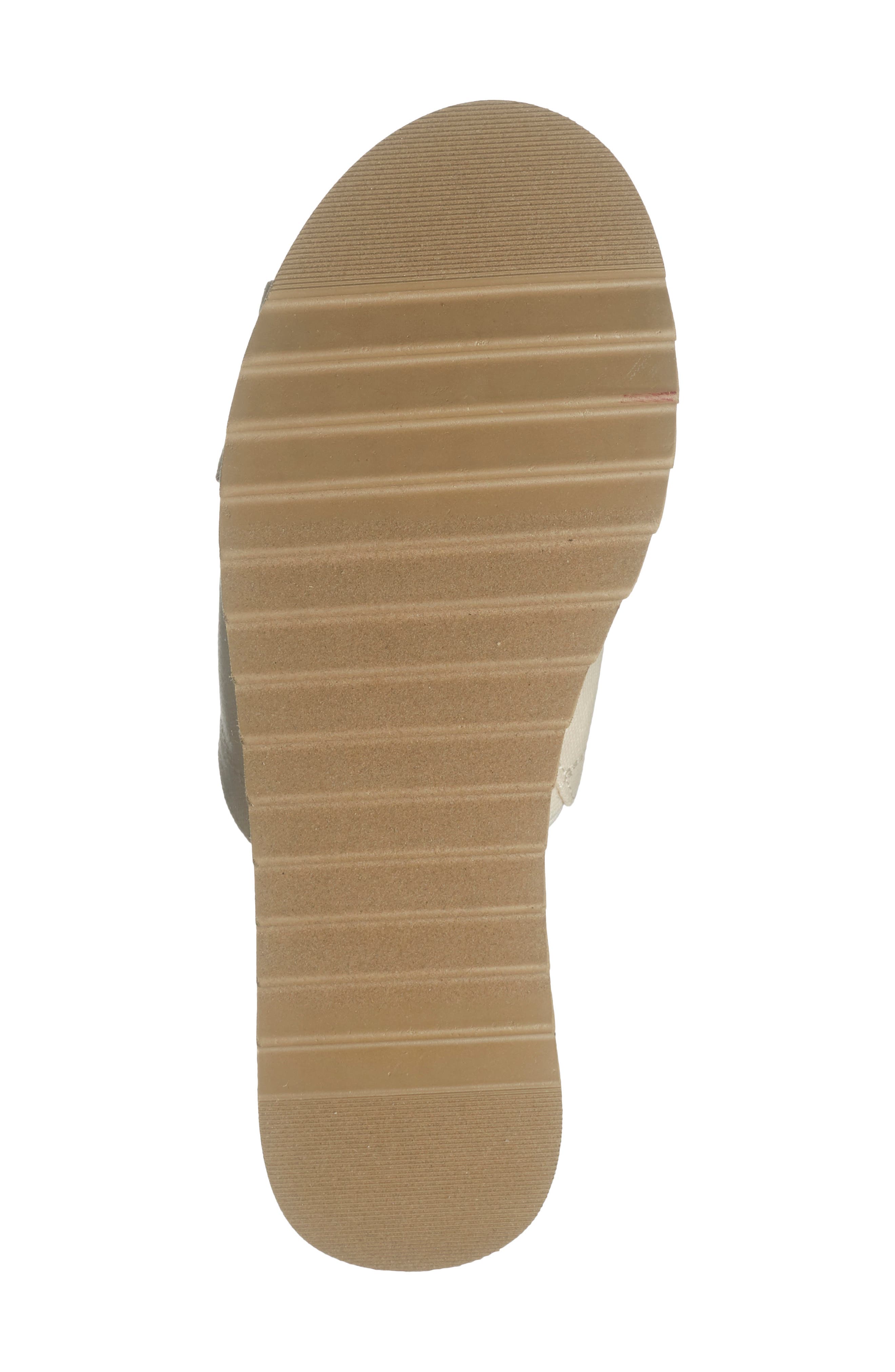 TOMS Adria Platform Wedge Sandal, Alternate, color, Natural