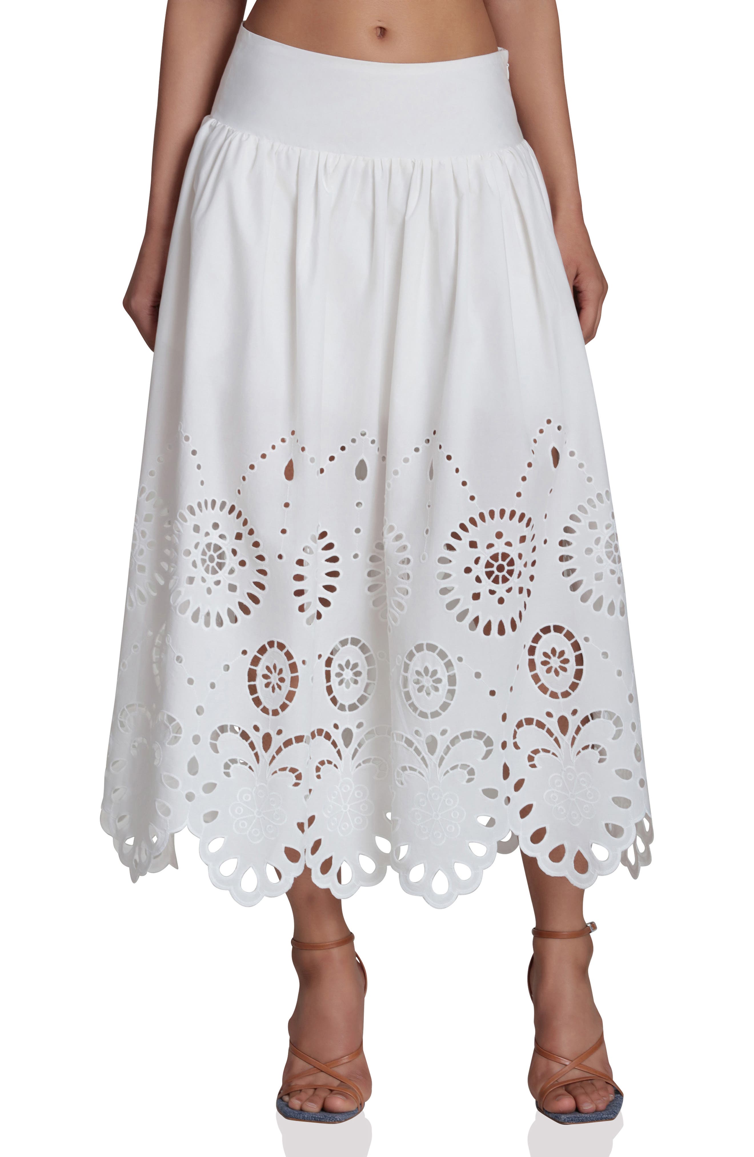 selected WHITE
