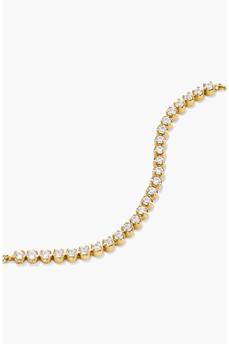 Lab Grown Sapphire Half Tennis Bracelet, Alternate, color, Lab Grown Sapphire