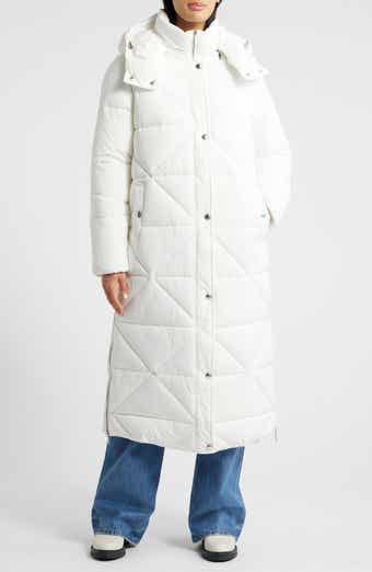 Sam Edelman Quilted Puffer Coat with Removable Hood