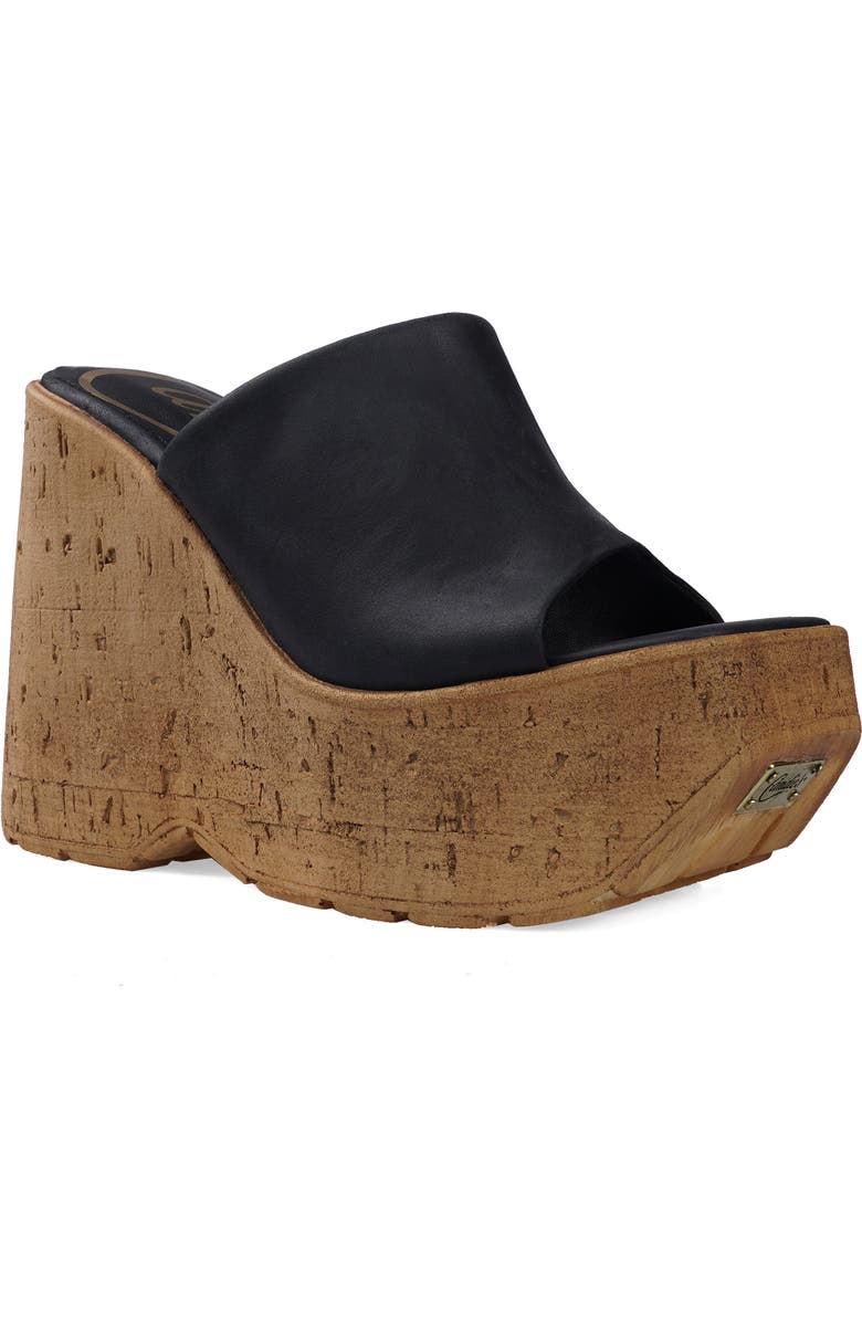 Candie's Keres Platform Wedge Sandal, Main, color,
